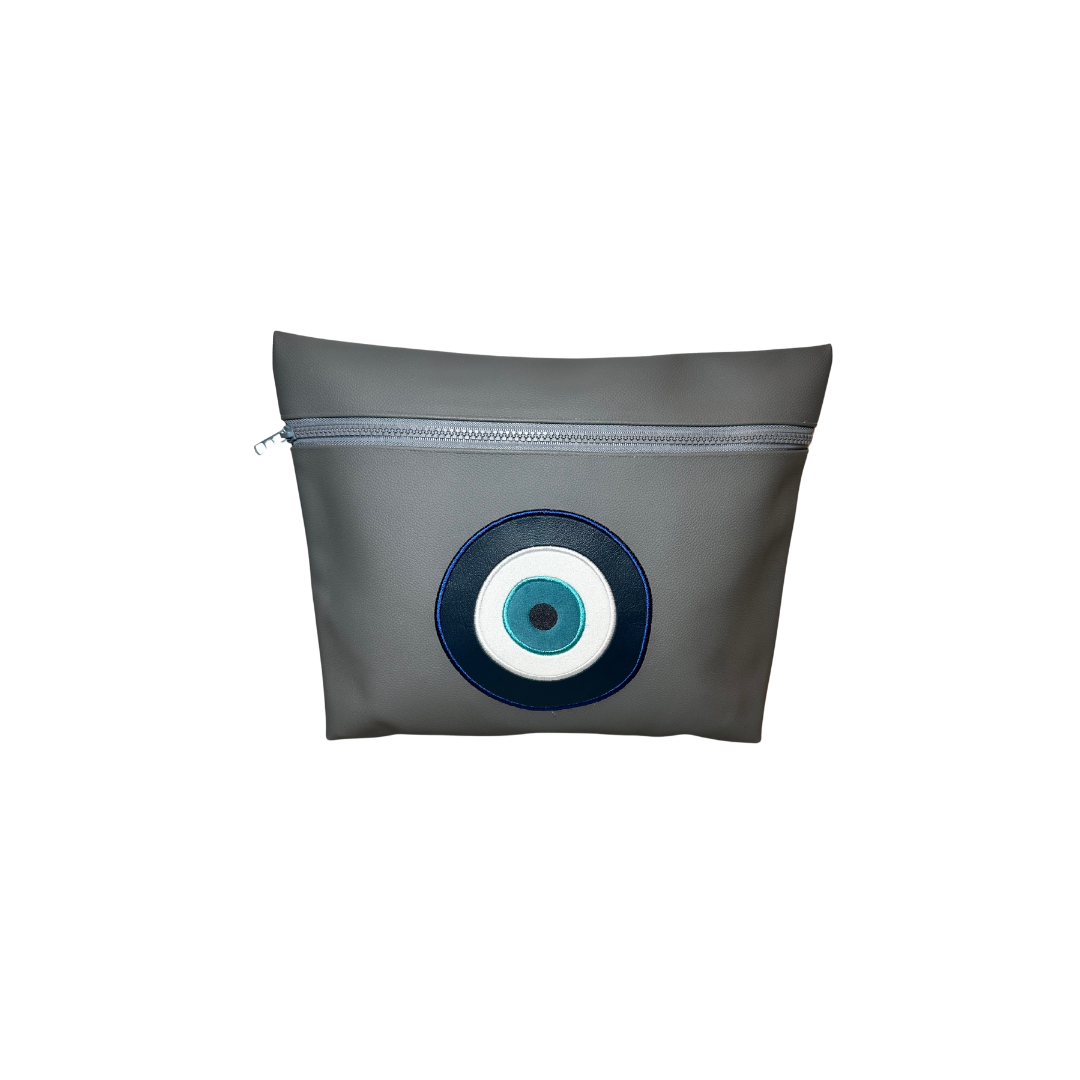 Evil Eye Round Gray