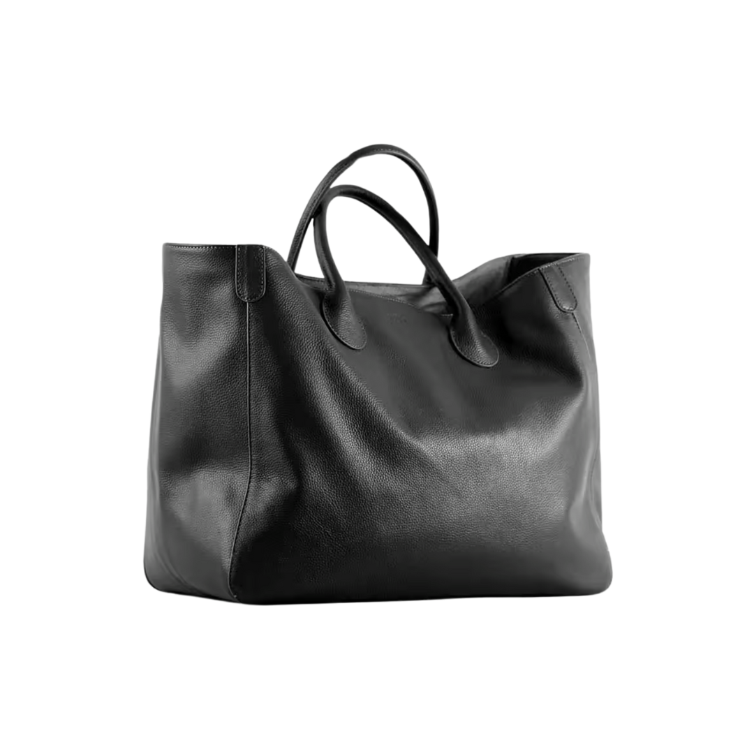 Oversize Leather Tote Bag