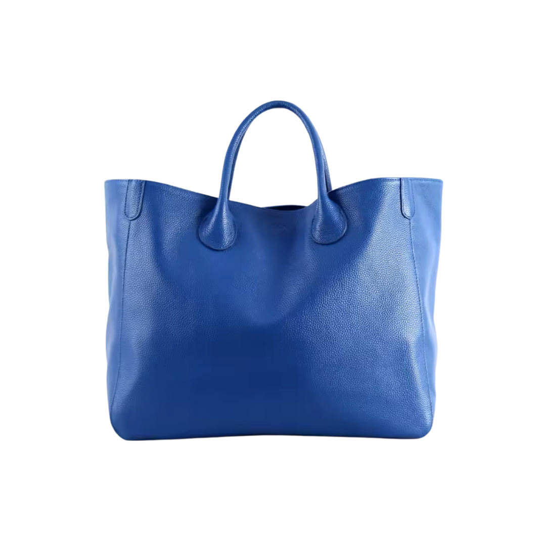 Oversize Leather Tote Bag