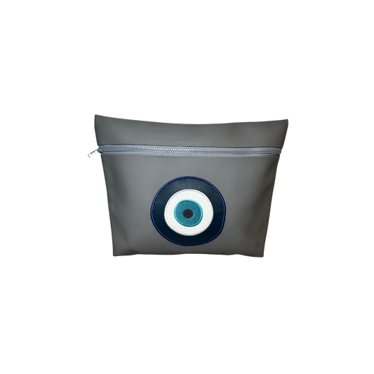 Evil Eye Round Gray